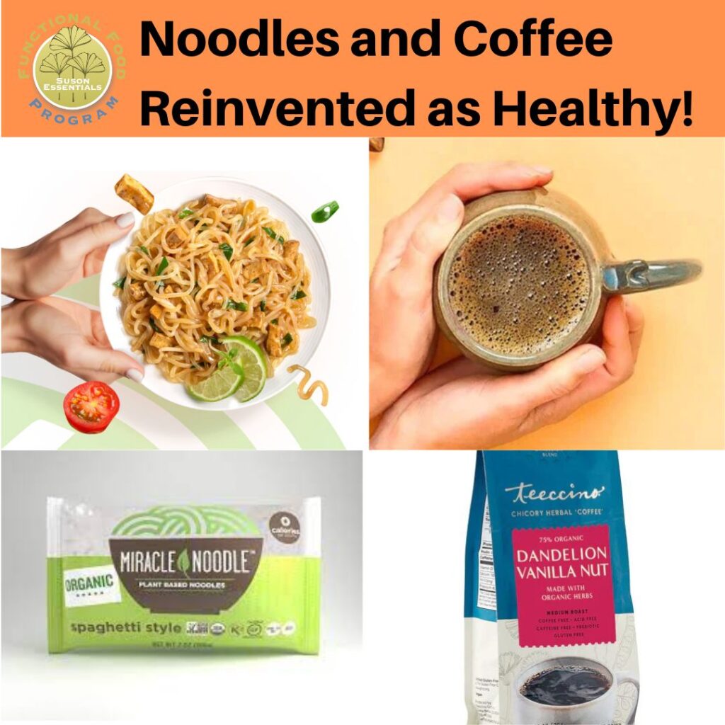 Miracle Noodle And Teccinno Herbal Coffee