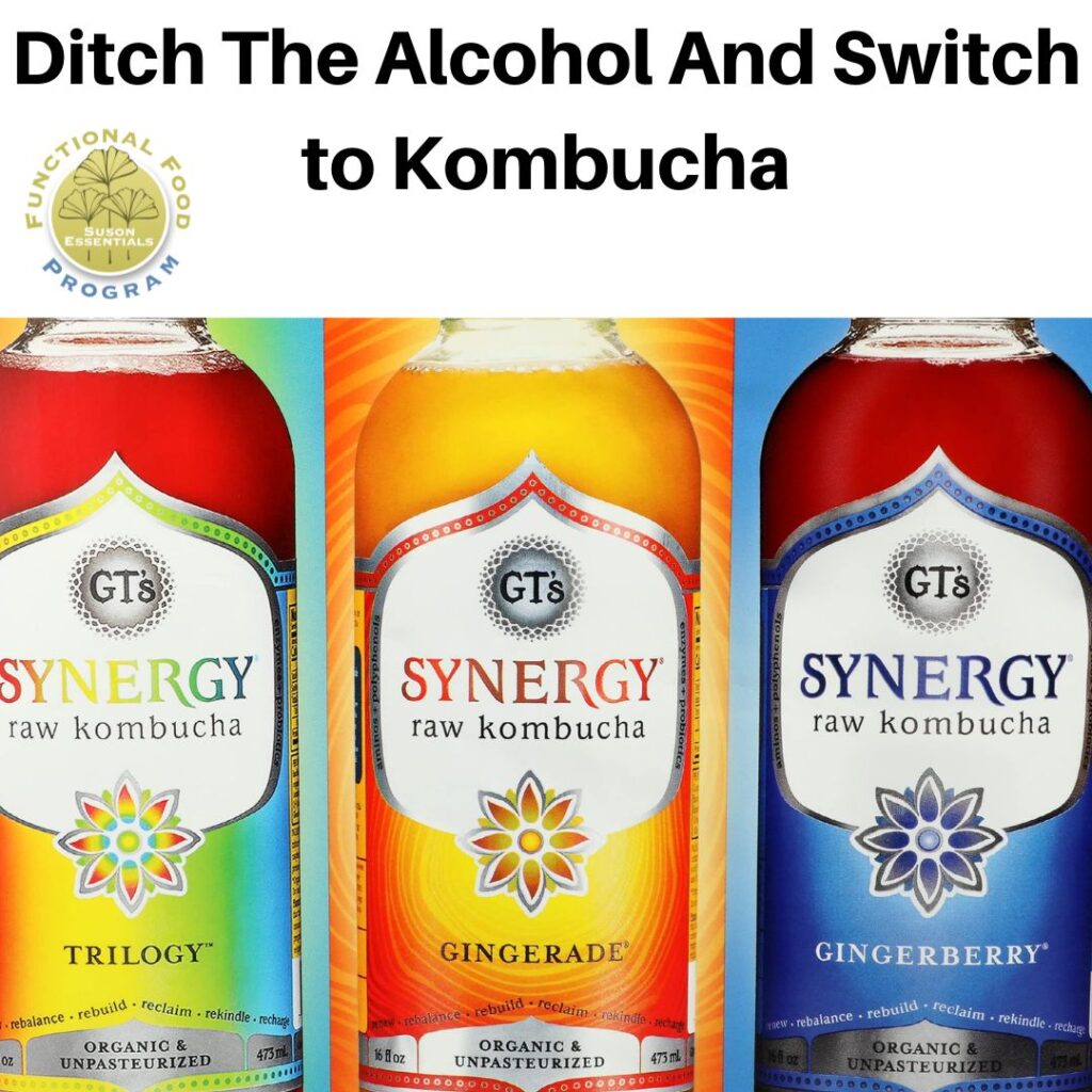 kombucha instead of alcohol