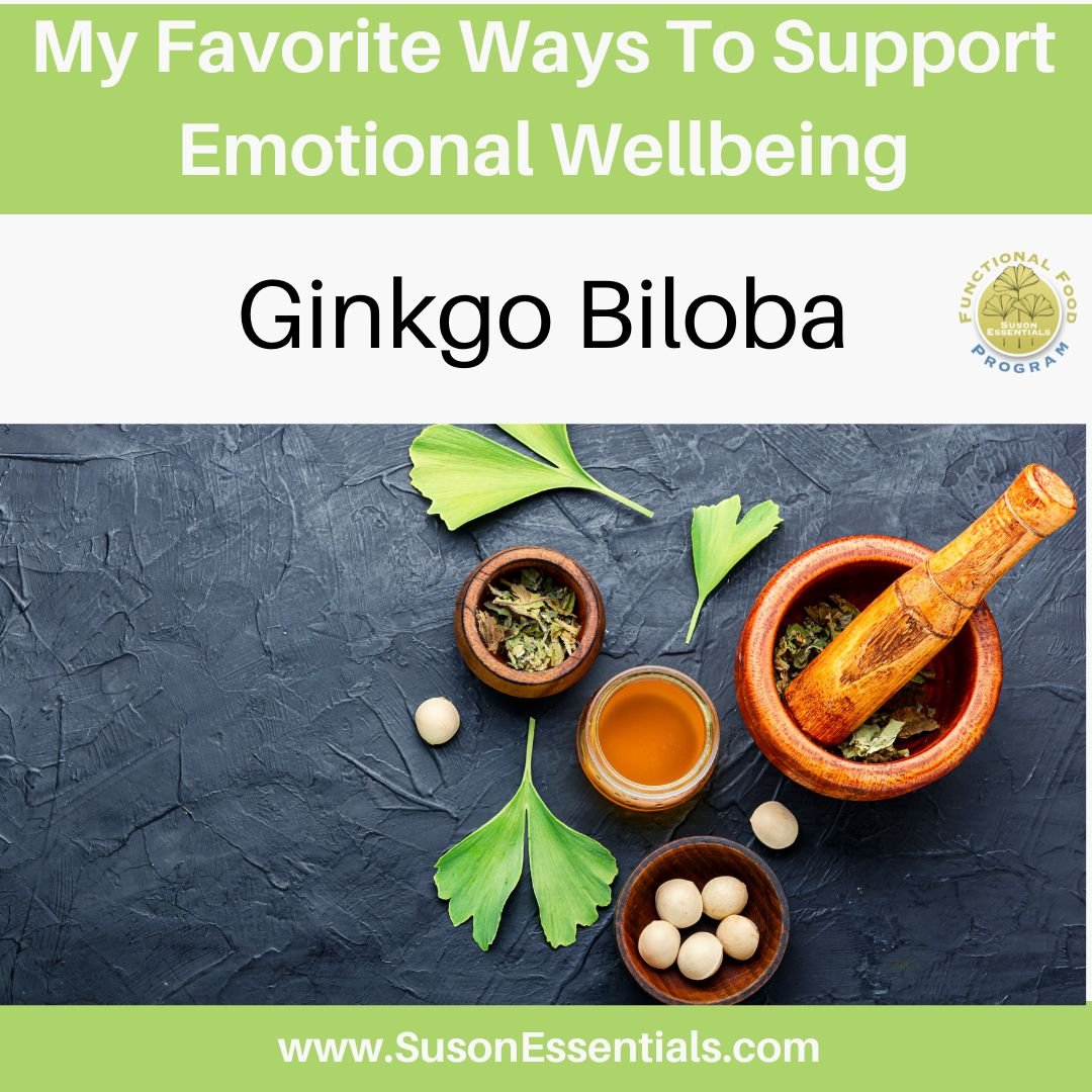 Ginkgo Biloba is great for brain health