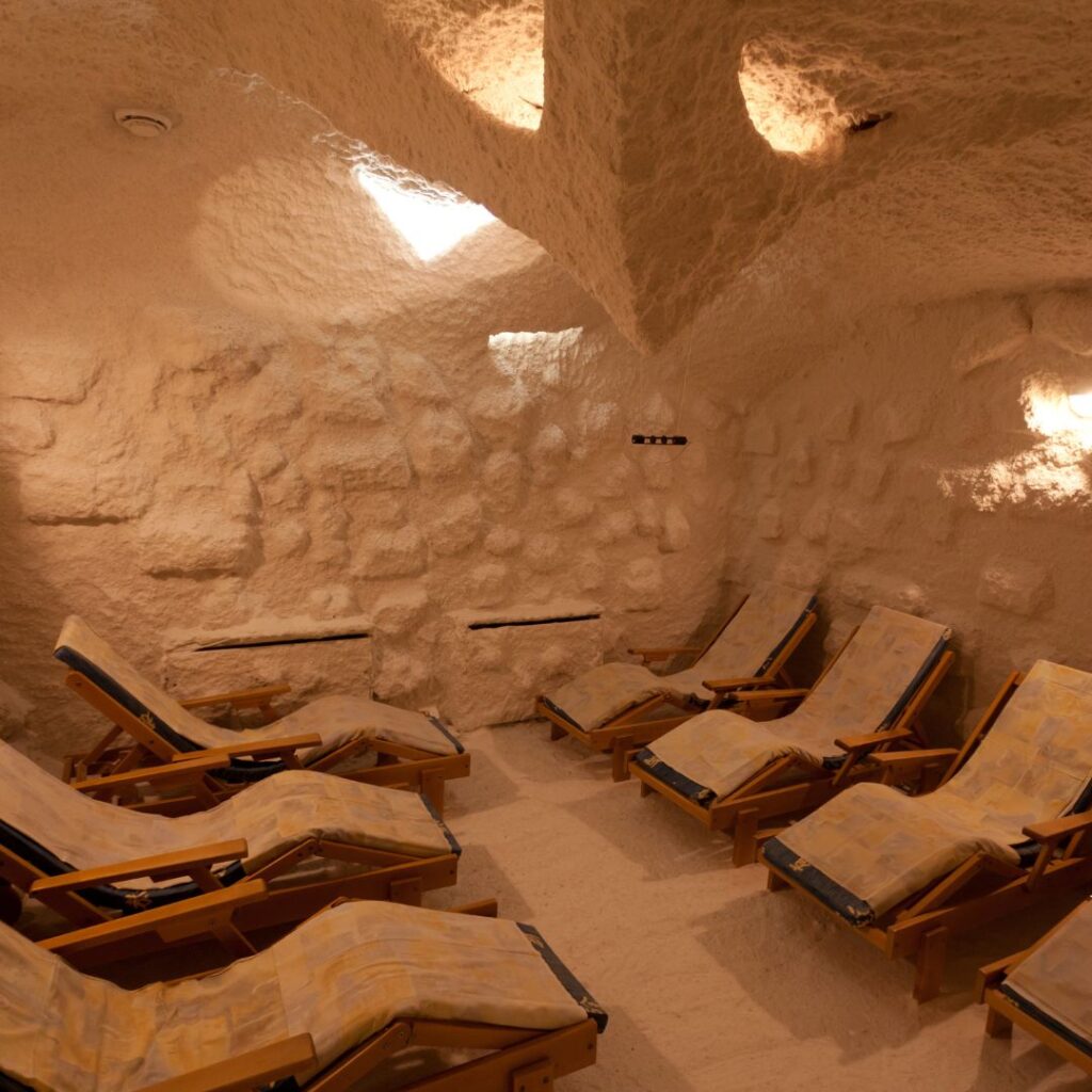 salt therapy room