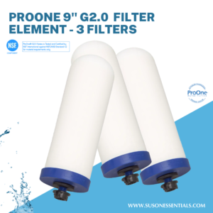 ProOne 9" G2.0 Filter element - 3 filters