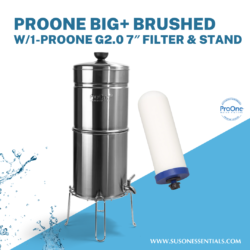 ProOne Big+ Brushed w/1-ProOne G2.0 7" Filter & Stand