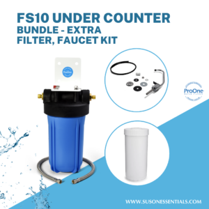 FS10 Under CounterBundle - Extra Filter, Faucet Kit