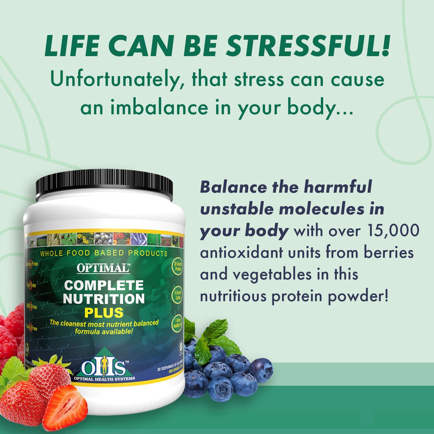 stress can cause an imbalance in the body