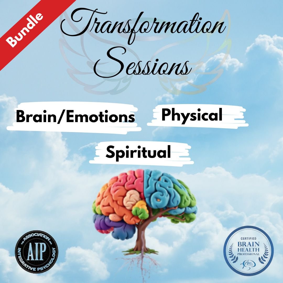 Transformation Session – Brain/Emotional, Physical and Spiritual (Bundle of 10- 10% Savings)