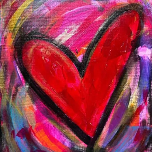 Heart-Art-For-Words-Are-Just-Vibrations-in-the-Air-Jen-Carlquist