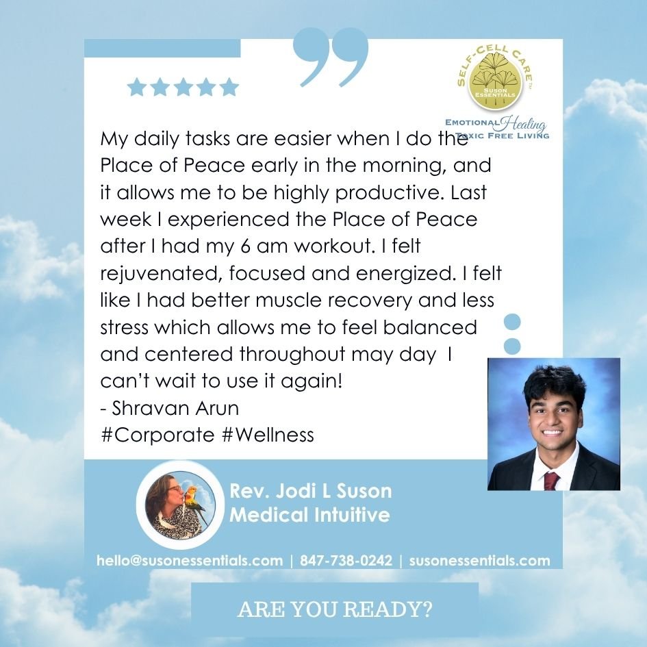 Testimony for Wellness for kids in the school system Place of Peace