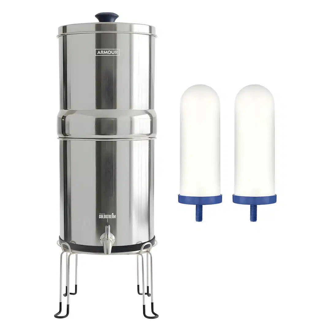 Armour gravity prepper water filter